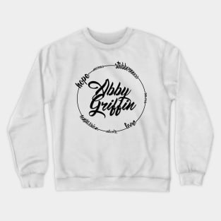 Abby Griffin Lettering Crewneck Sweatshirt